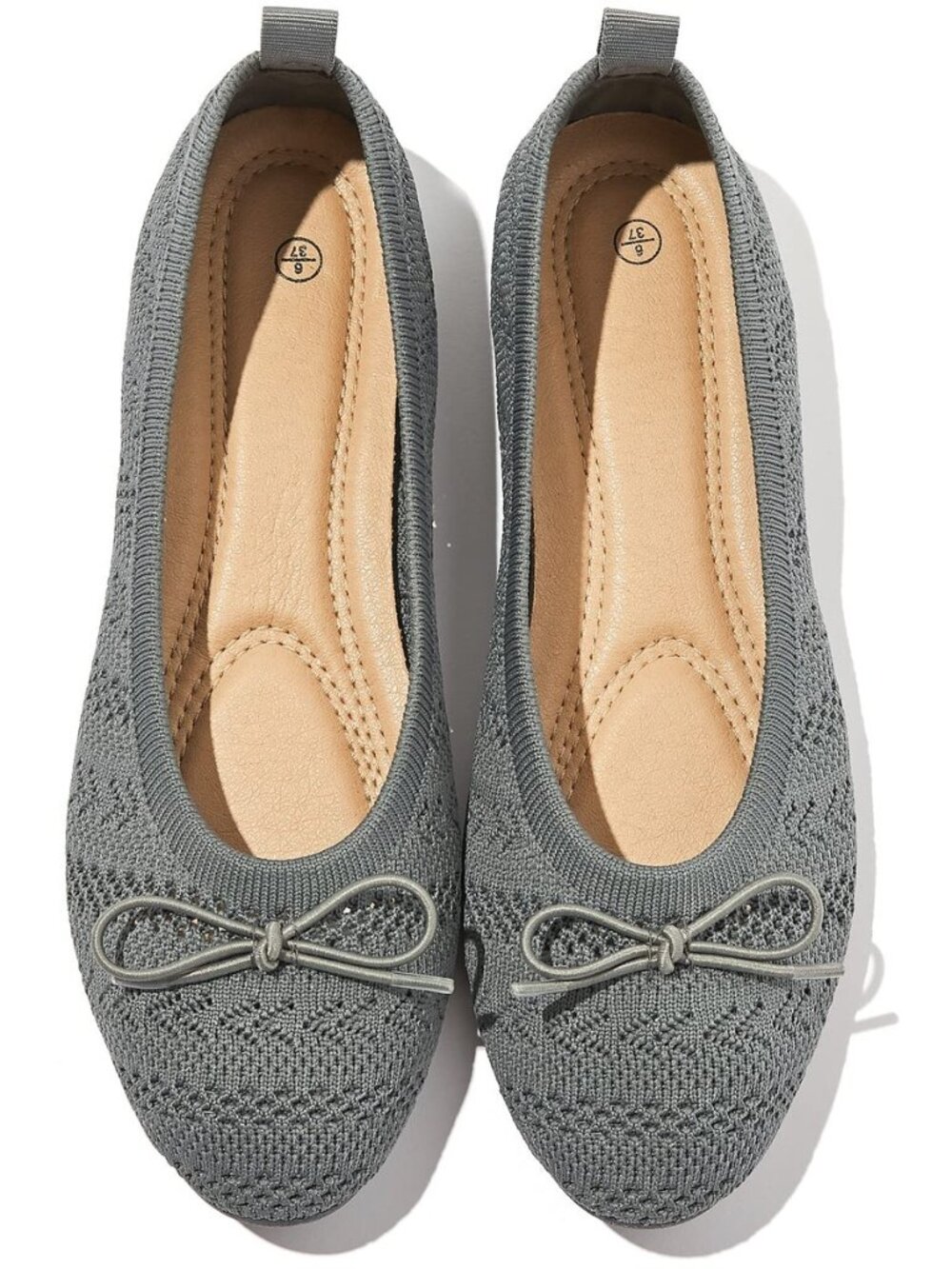 Women's Flats Shoes Dress Shoes Round Toe Ballet Flats Comfortable Crochet Lace